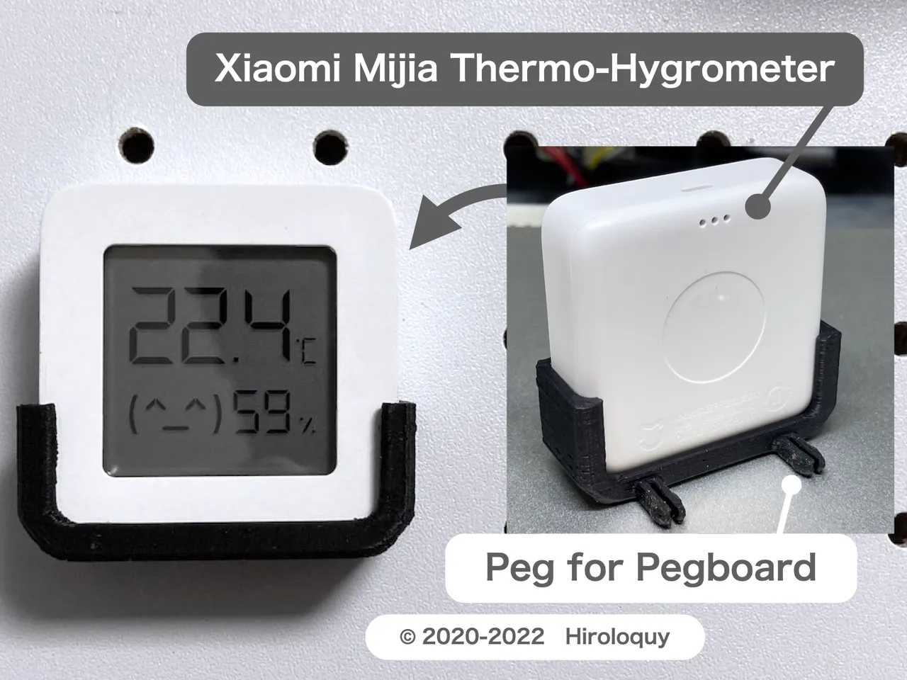 Xiaomi Mijia Bluetooth Thermometer Hygrometer White