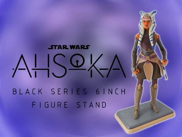 Star Wars The Black Series Rebels Ahsoka Tano 6 inch Action Figure Stand