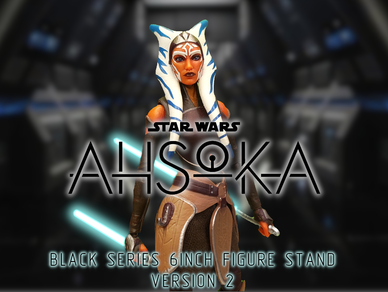 Star Wars The Black Series Rebels Ahsoka Tano 6 inch Action Figure Stand