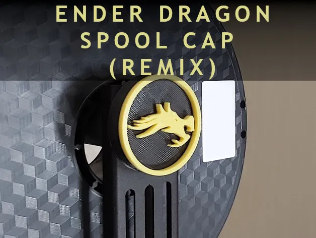 Ender Dragon Spool Hex Nut Cap (Remix)