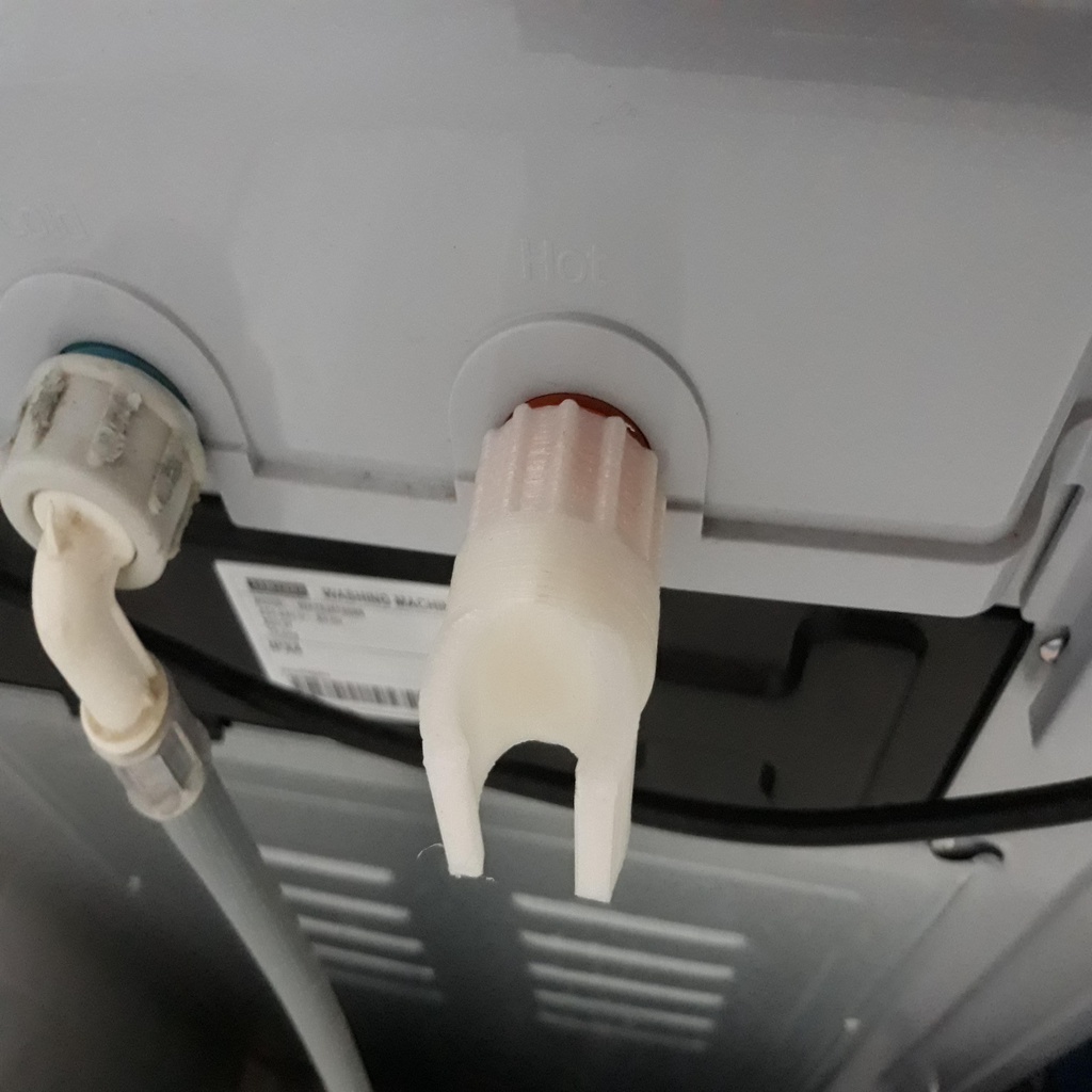 Washing Machine Appliance Trap / Blanking Cap by Eckscalibur