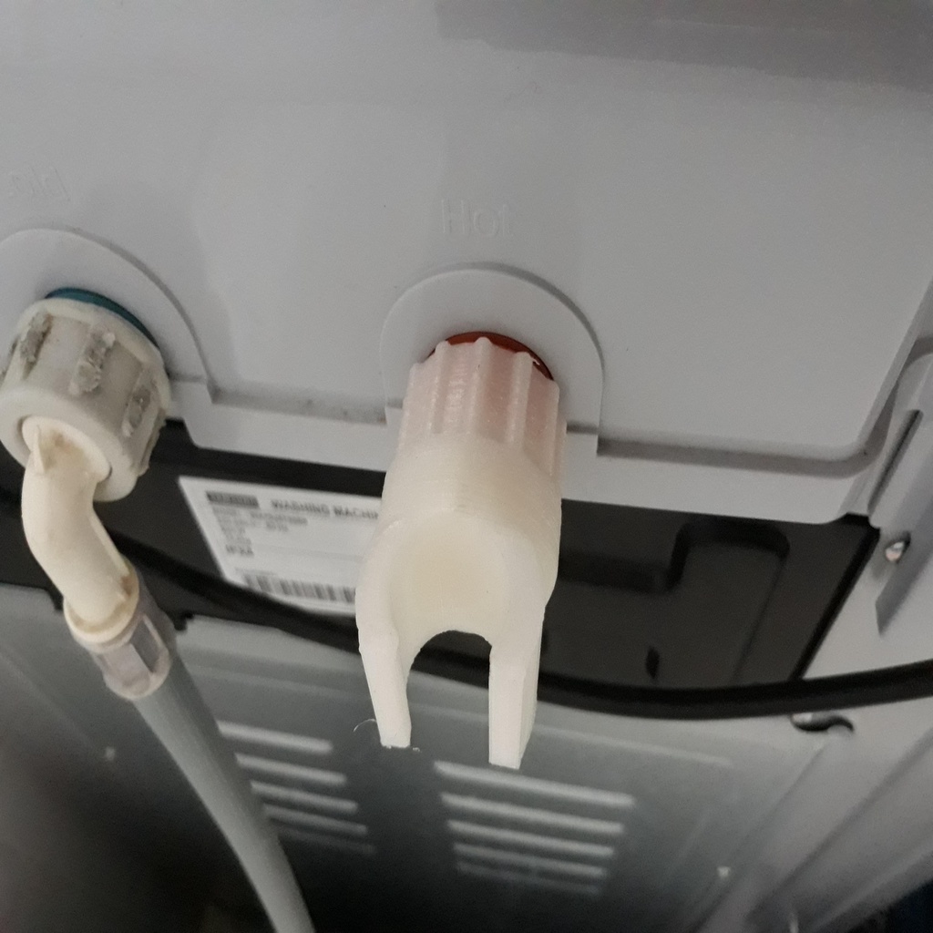 Washing Machine Appliance Trap / Blanking Cap by Eckscalibur