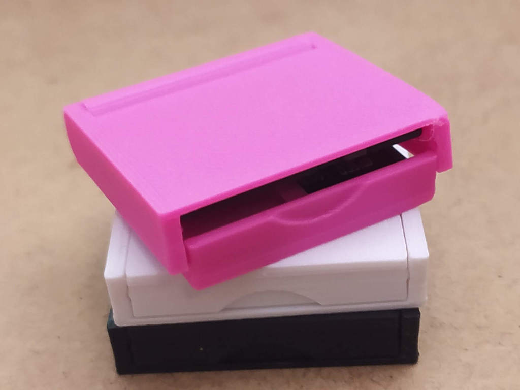 Mini MicroSD Card Case v2 by Ivo Lucas | Download free STL model ...
