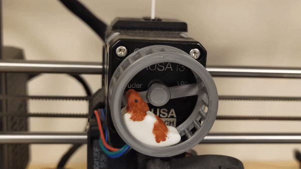 Miniatura 5 do modelo 3D Hamster powered 3D printer