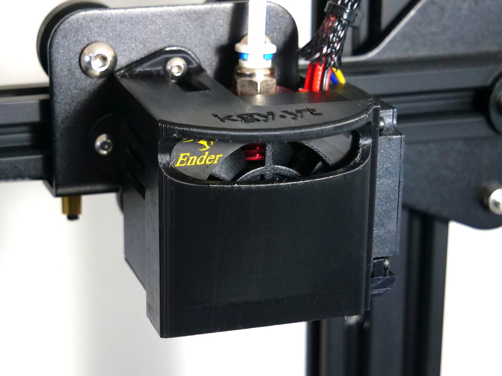 Ender 3 Hot End Fan Cover Anti-Stringing