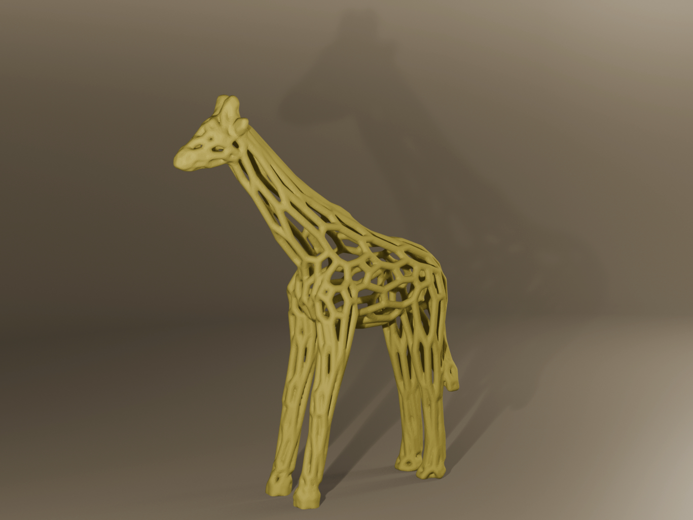 Giraffe Voronoi