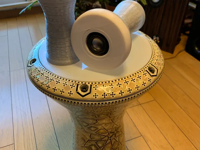 Egyptian Tabla Speaker for 1 inch full range unit