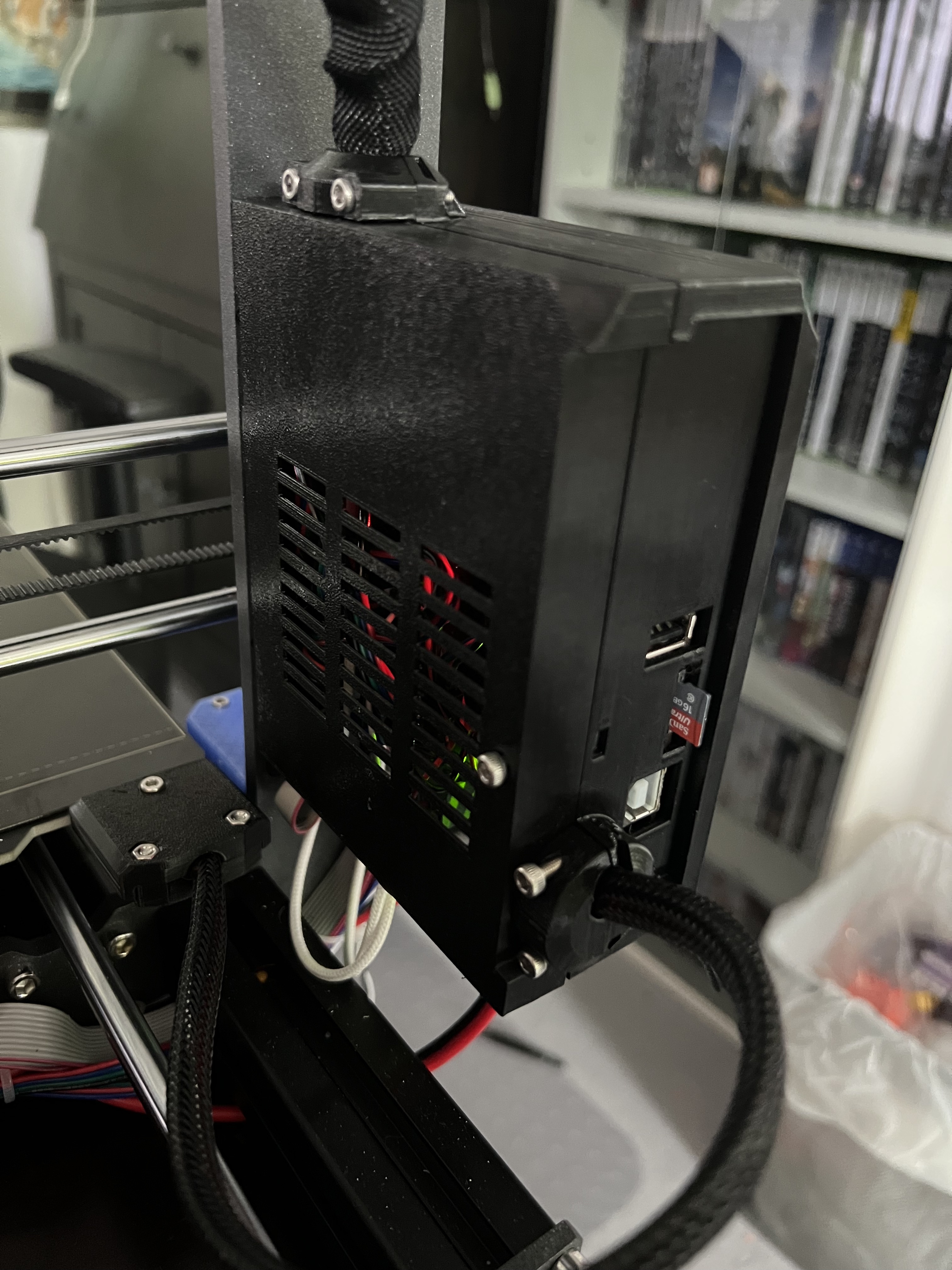 BTT SKR V2 Case/Mount for Prusa Frame (MK2, MK2.5, MK3, MK3S, MK3S+)