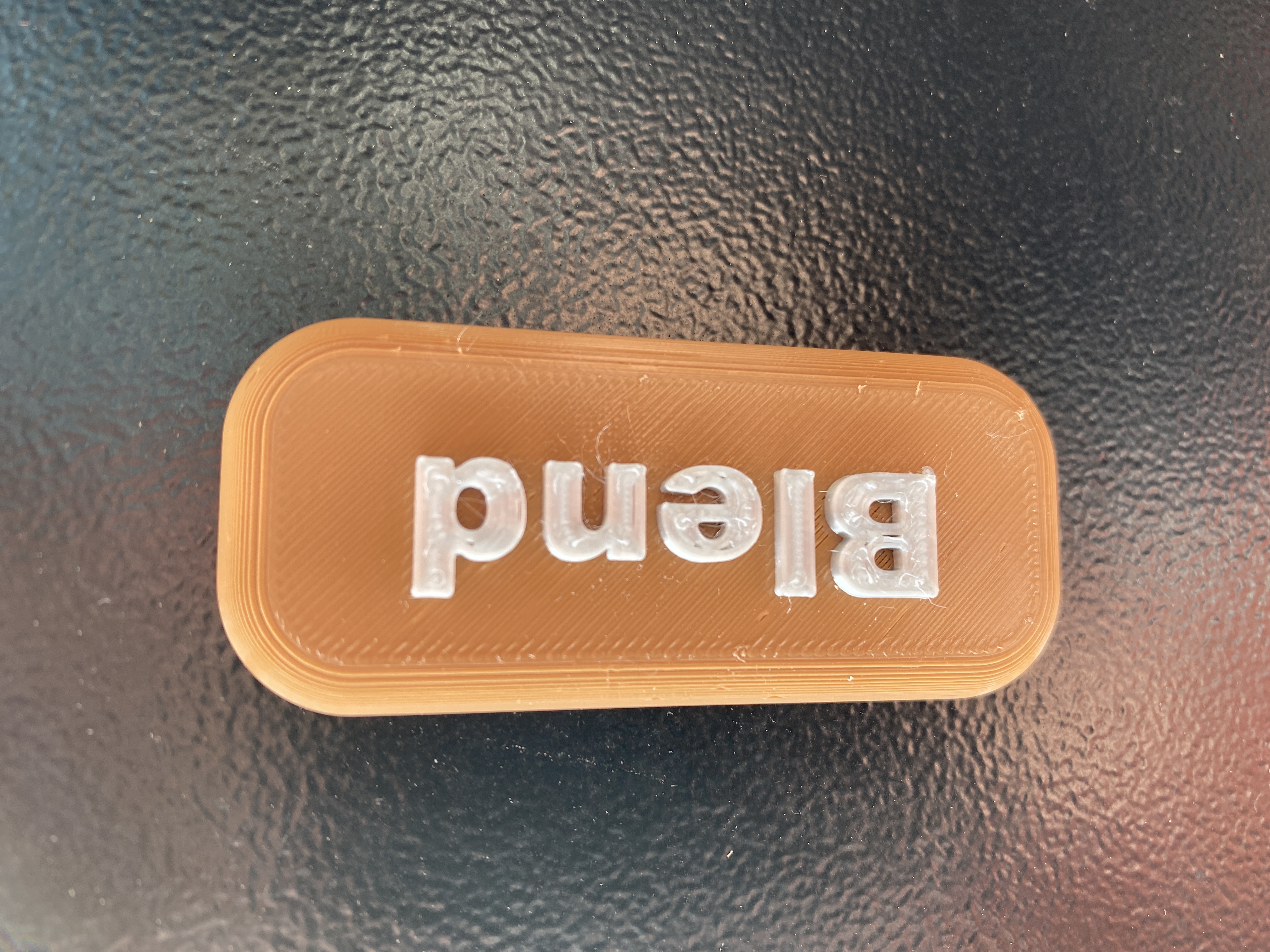 BBQ pellets tag - Blend