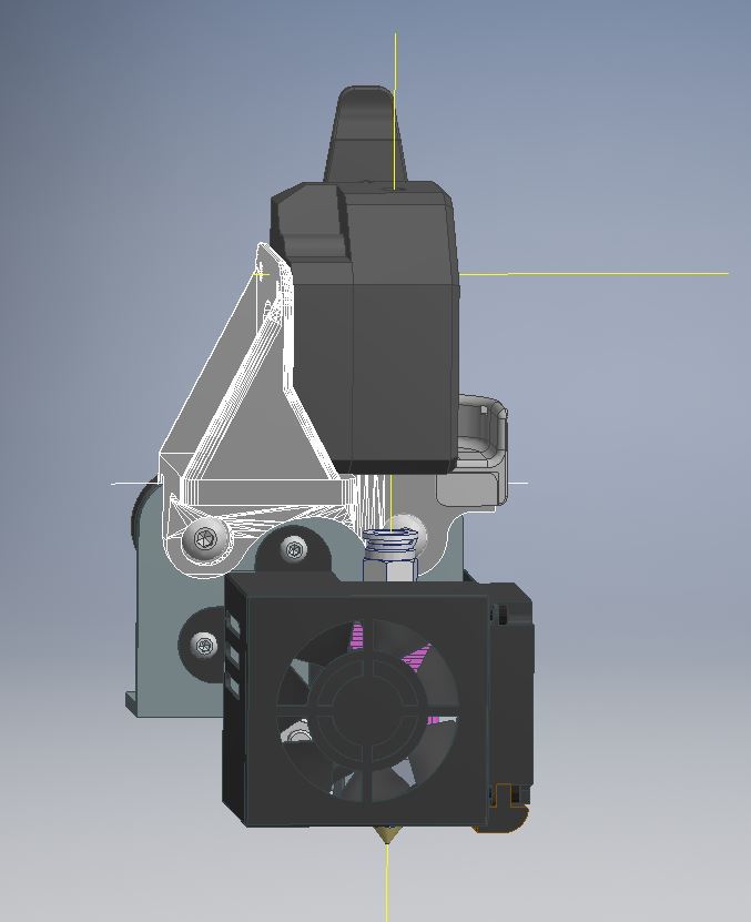 ENDER 3 / 3 PRO BMG DDE MOUNT ALL STOCK HARDWARE OR MICRO SWISS