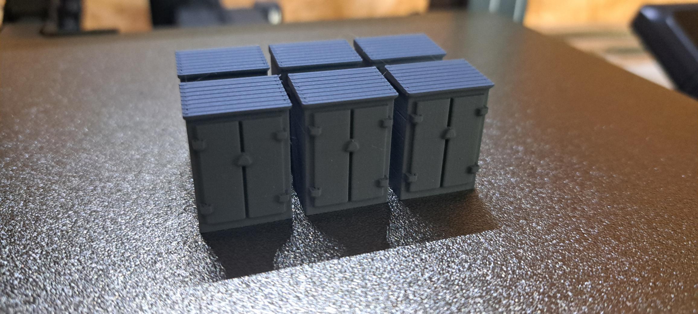 00/H0 Gauge Track Side Relay Cabinet
