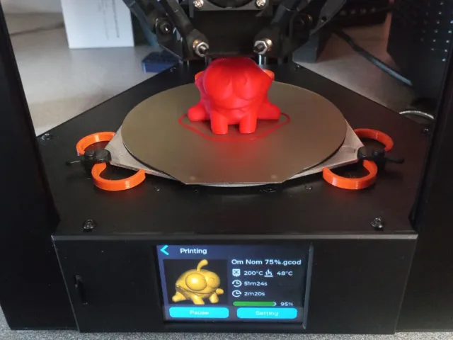 Monoprice Mini Delta V2 - bed align clip