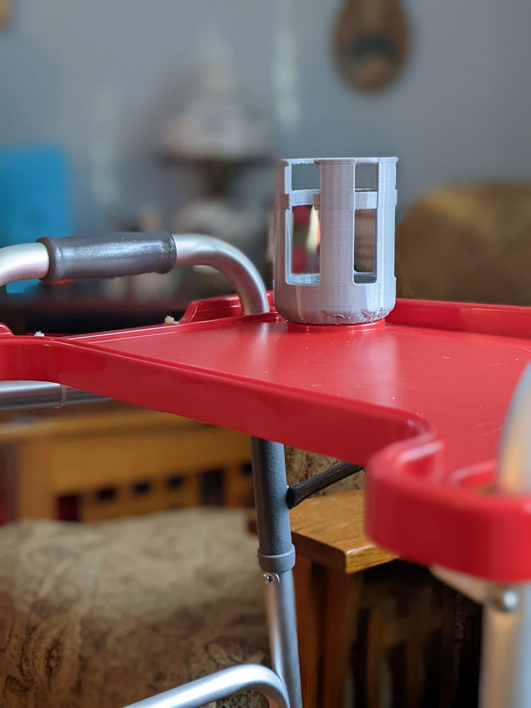 Walker Tray Large Cup Holder