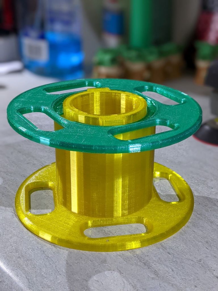 Filament scrap reel by ilike2design | Download free STL model ...
