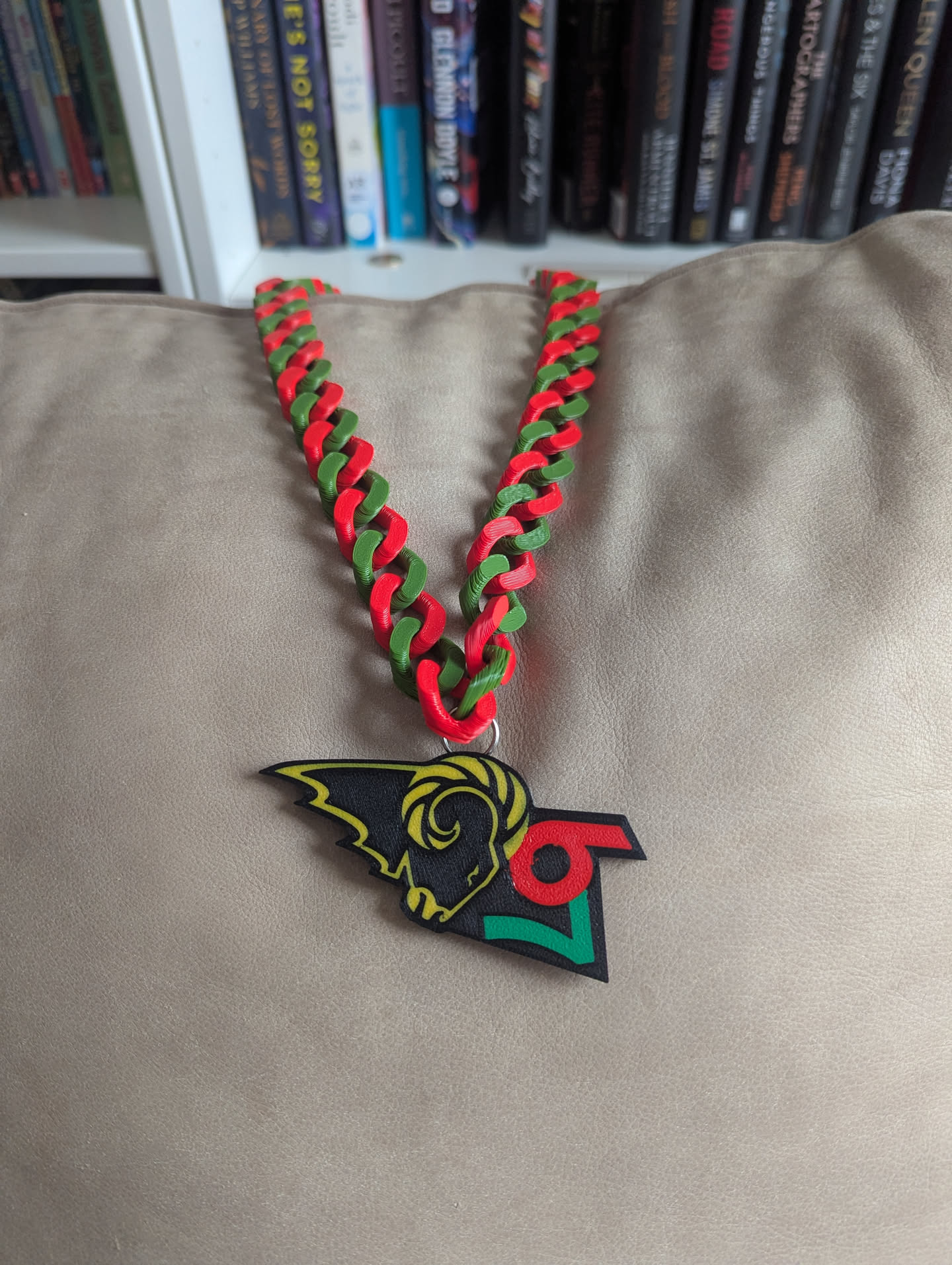 67 Ram Necklace (Multicolor)
