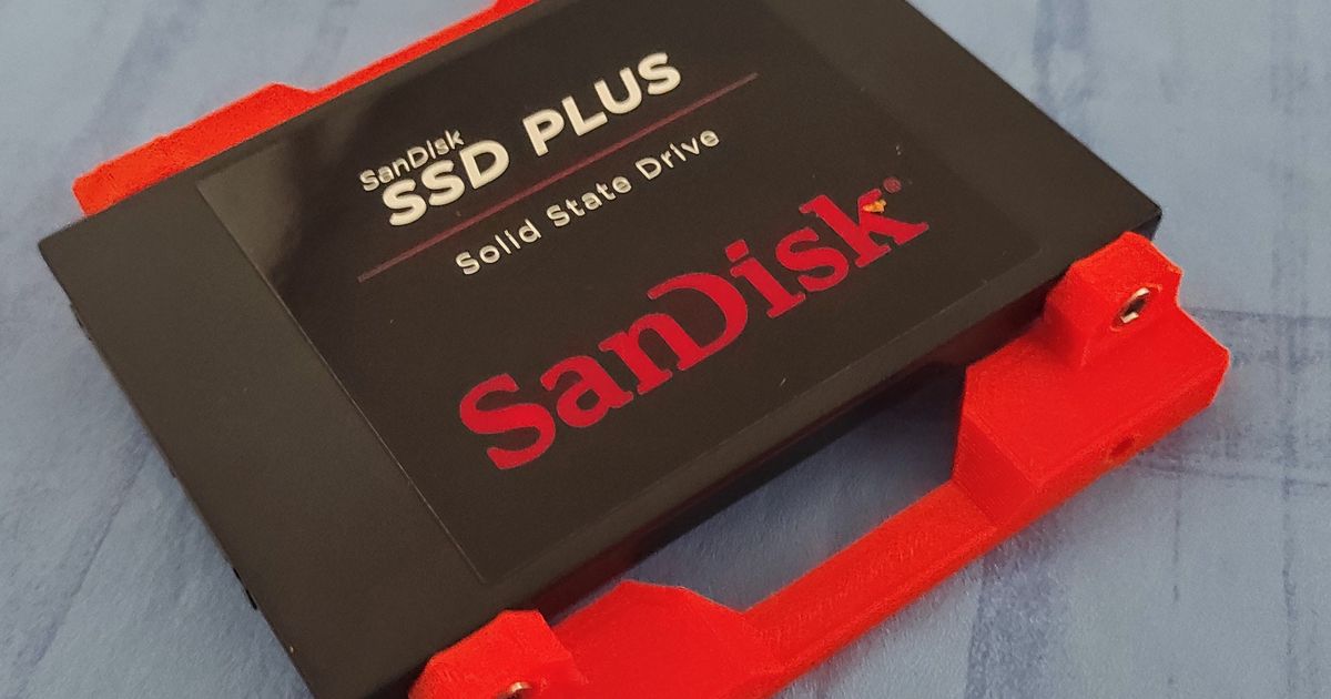 SSD Adapter Mount by Olafelch Download free STL model