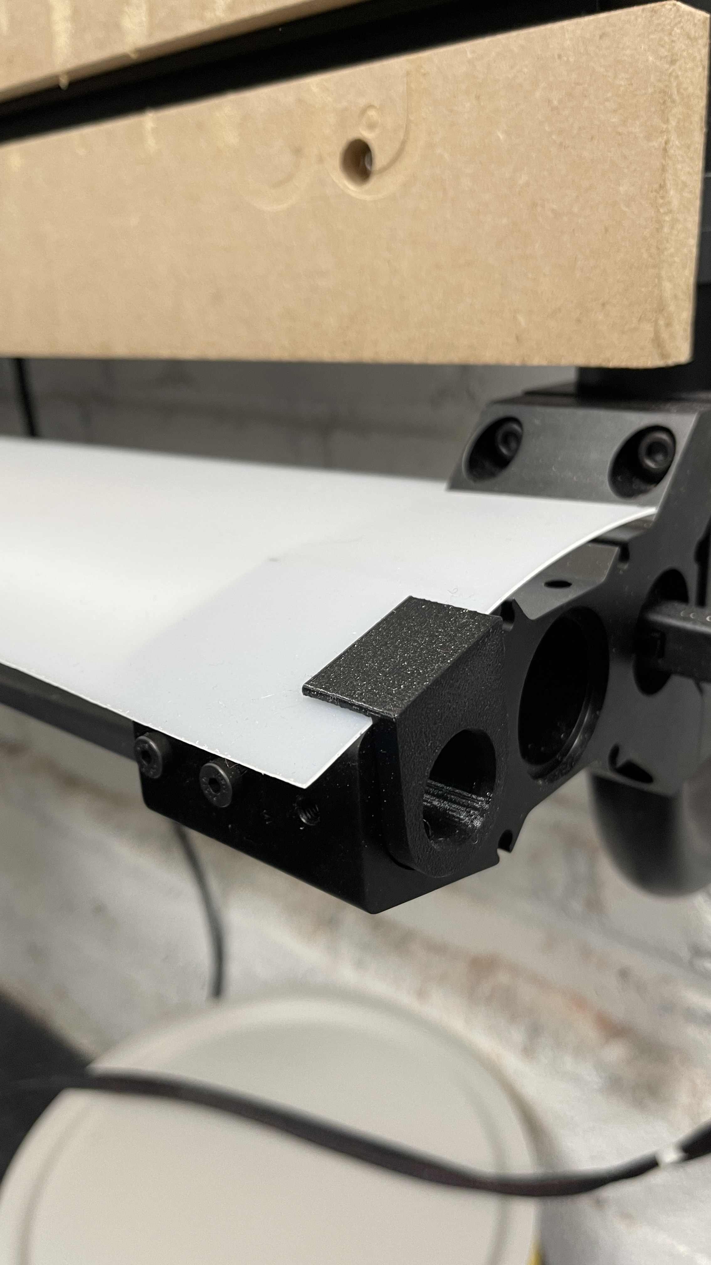 Onefinity Wall Mounted Dust Shroud Cover Clip