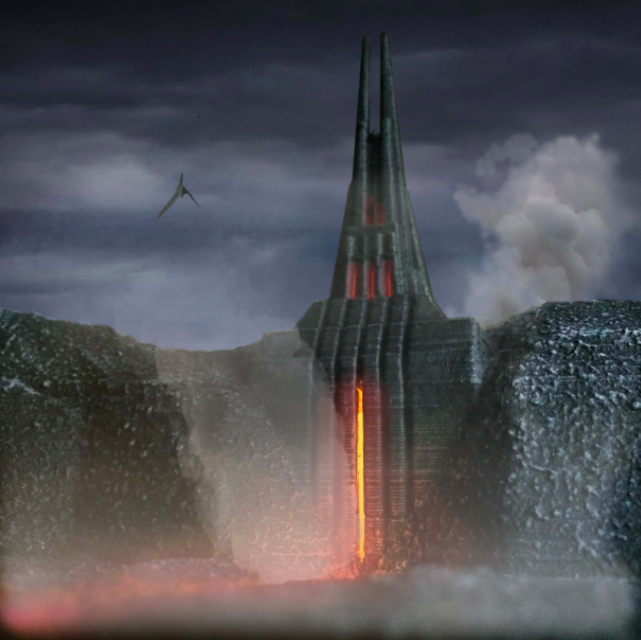 Vader's castle 2024 on mustafar