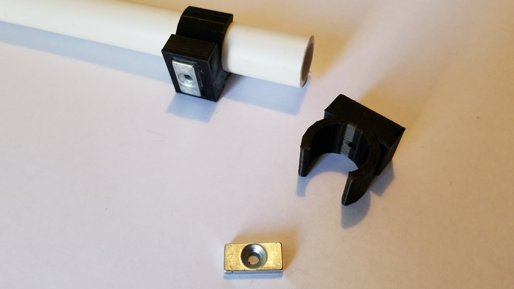 Magnetic PVC clip for RGB Pixel Christmas Lights