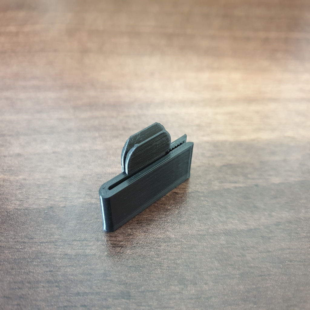 Invisible Tie Clip by lourensaurus Download free STL model