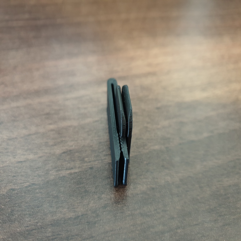 Invisible Tie Clip by lourensaurus Download free STL model