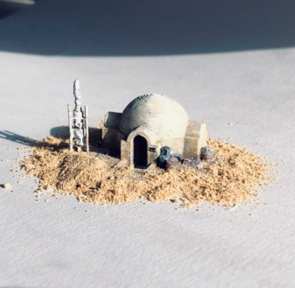 Luke Skywalker s Home Tatooine StarWars Por MiniWorld3D luke-skywalker-s-home-tatooine-starwars-por-miniworld3d