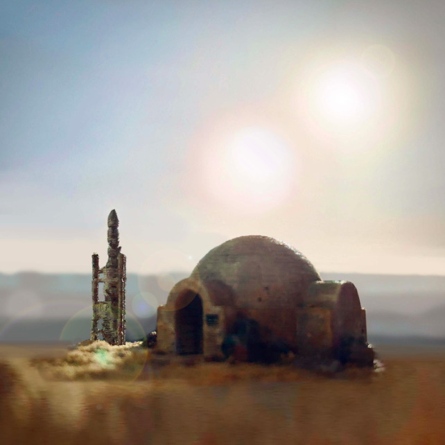 Luke Skywalker's Home, Tatooine - StarWars