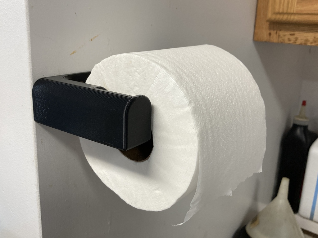 Toilet paper roll holder - wall mount by cmh