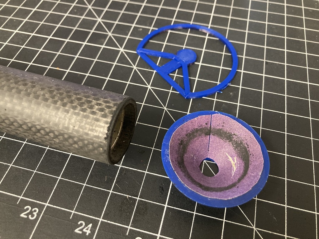 Abrasive pipe reamer for round tubing