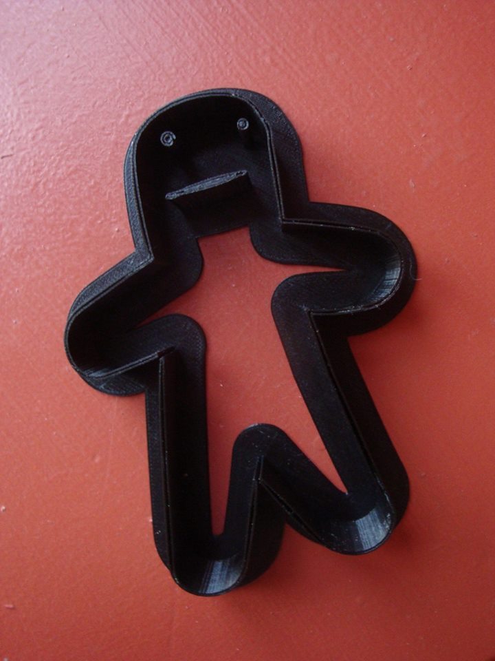 Gingerbread Zombie Cookie Cutters by Hungry Joe Download free STL