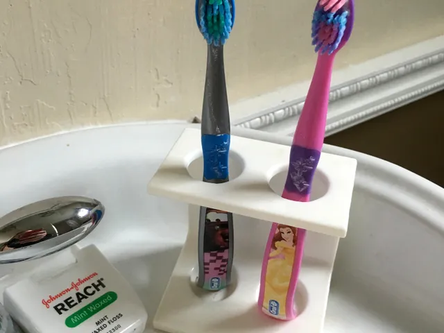 Wide ToothBrush Holder