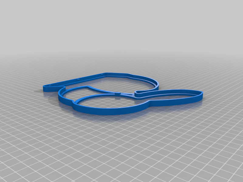 Miniatura 4 do modelo 3D Bunny Earring Holder