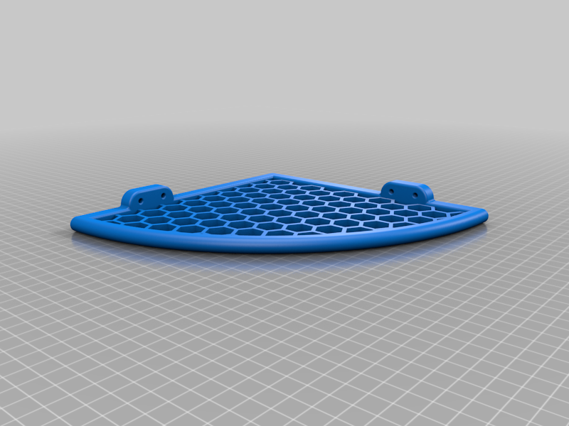 Miniatura 3 do modelo 3D Corner Quarter Round Tray