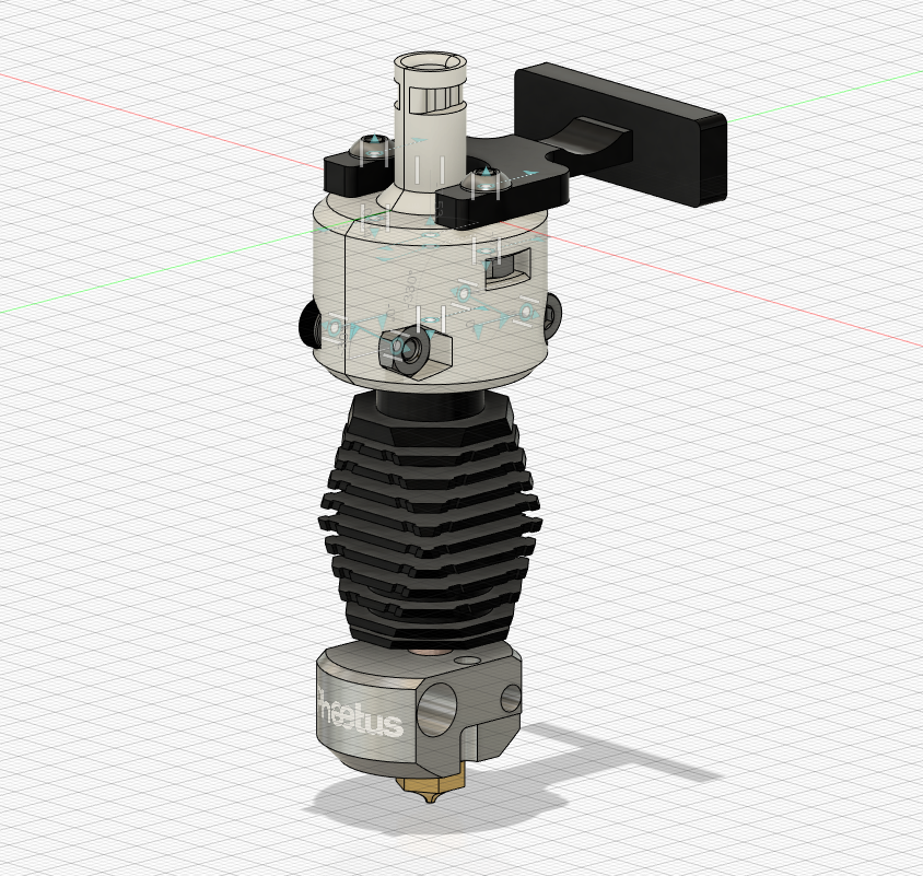 Anycubic Vyper - Adapter for V6 (E3D)