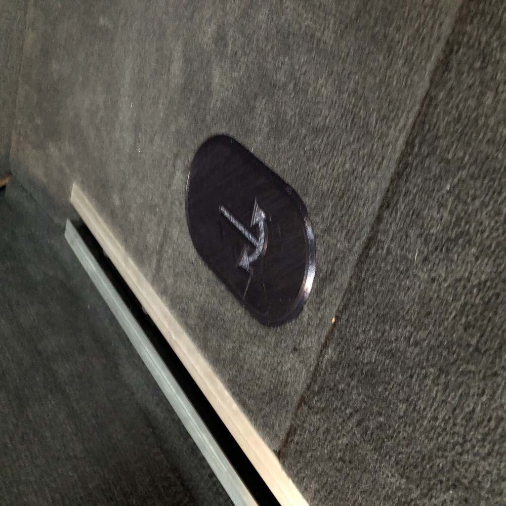 Child Seat Anchor Cover (trunk) for BMW X3 (E83) von Federico Esquivel