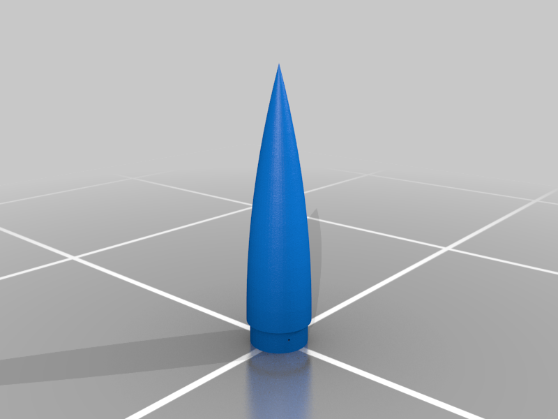 Miniatura 3 do modelo 3D 3D Higher Model Rocket