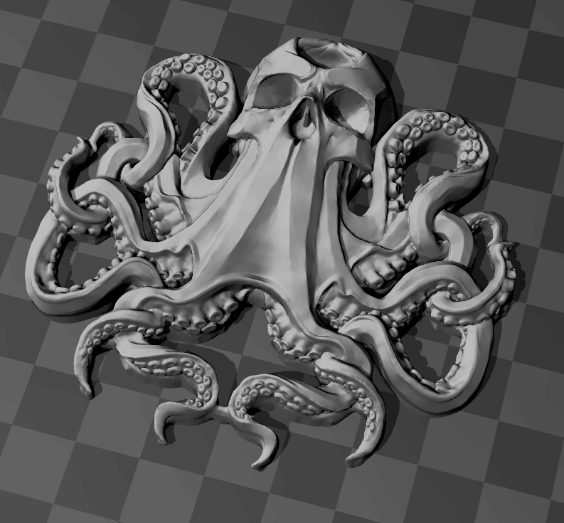 Skull Octopus