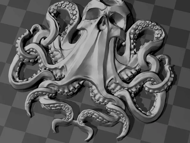 Skull Octopus