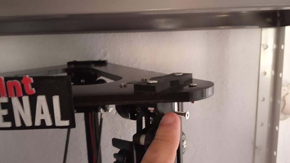structural reinforcement on top of printer ezt t1 ezt3d t1 delta (reforço estrutural na parte superior da impressora ezt t1 ezt3d t1 delta)