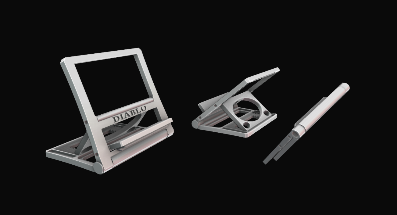 Miniatura 10 do modelo 3D E reader/Phone/Kindle/Kobo stand