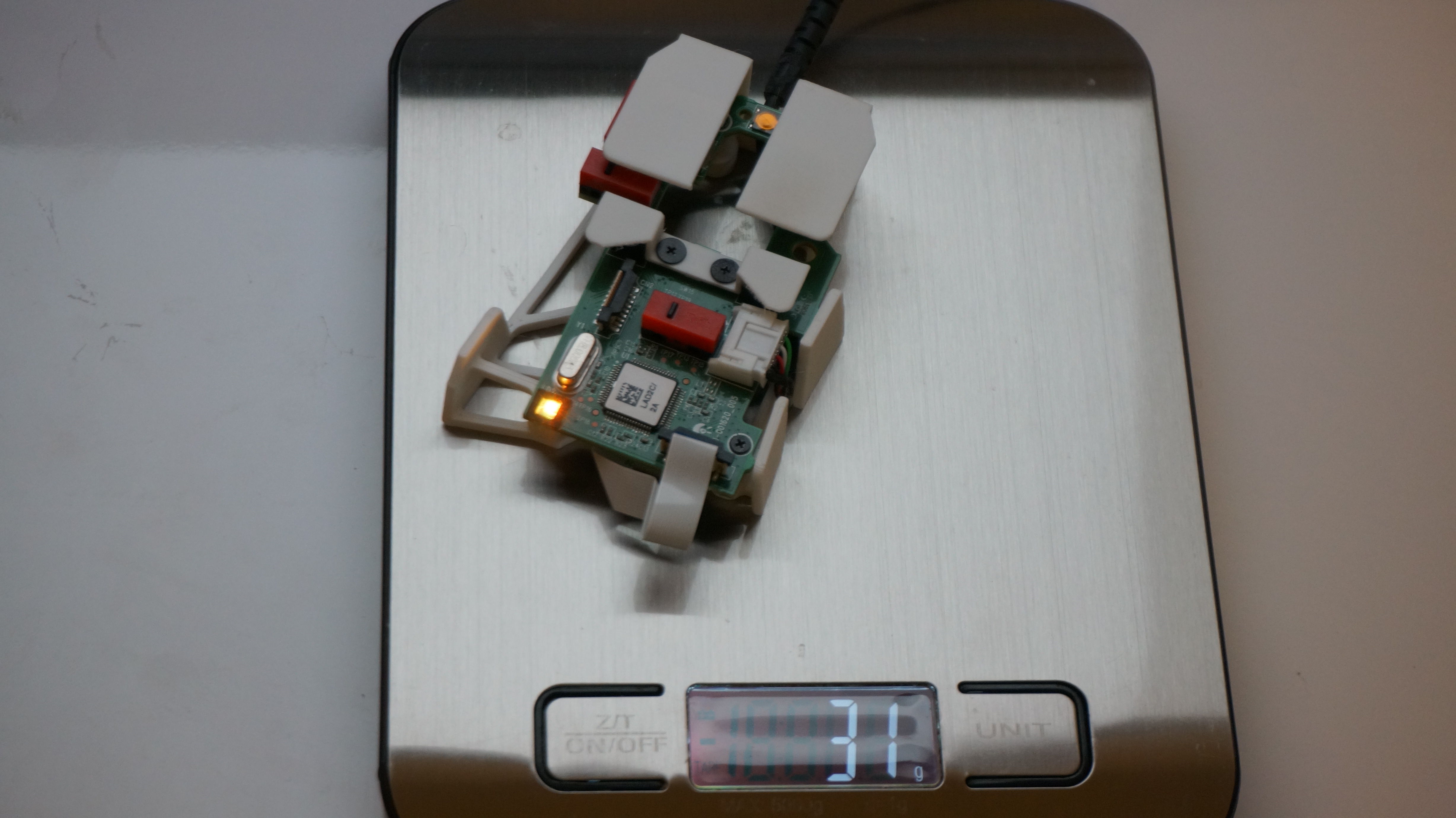 31 gram Logitech G502 X/Hero fingertip mod