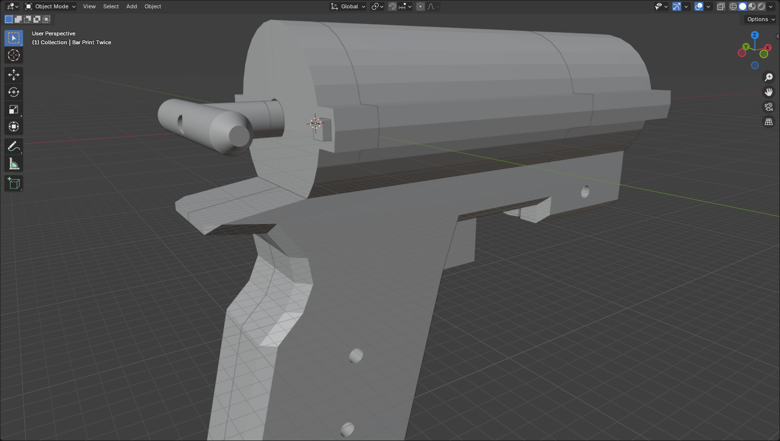 My Own Printable Nerf Pistol