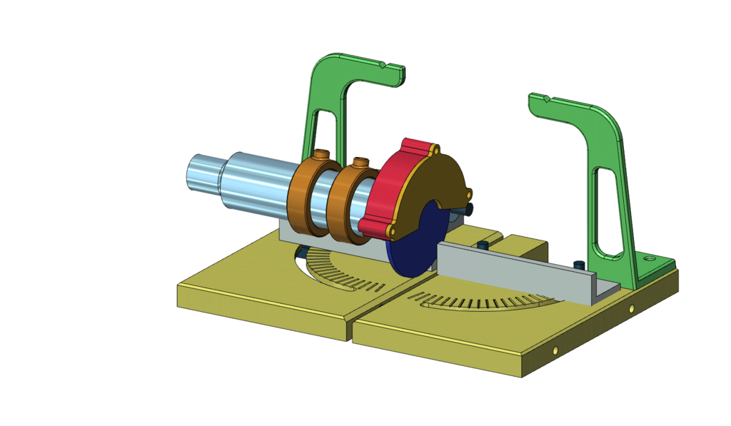 Flex Shaft Chop Saw by Steamboat Ed Download free STL model