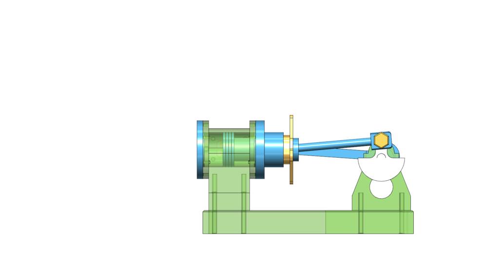 Single Cylinder Compound Steam Engine