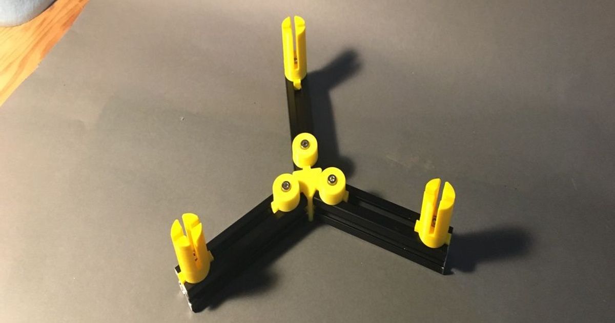 Rocket Fin Alignment Jig by Steamboat Ed Download free STL model