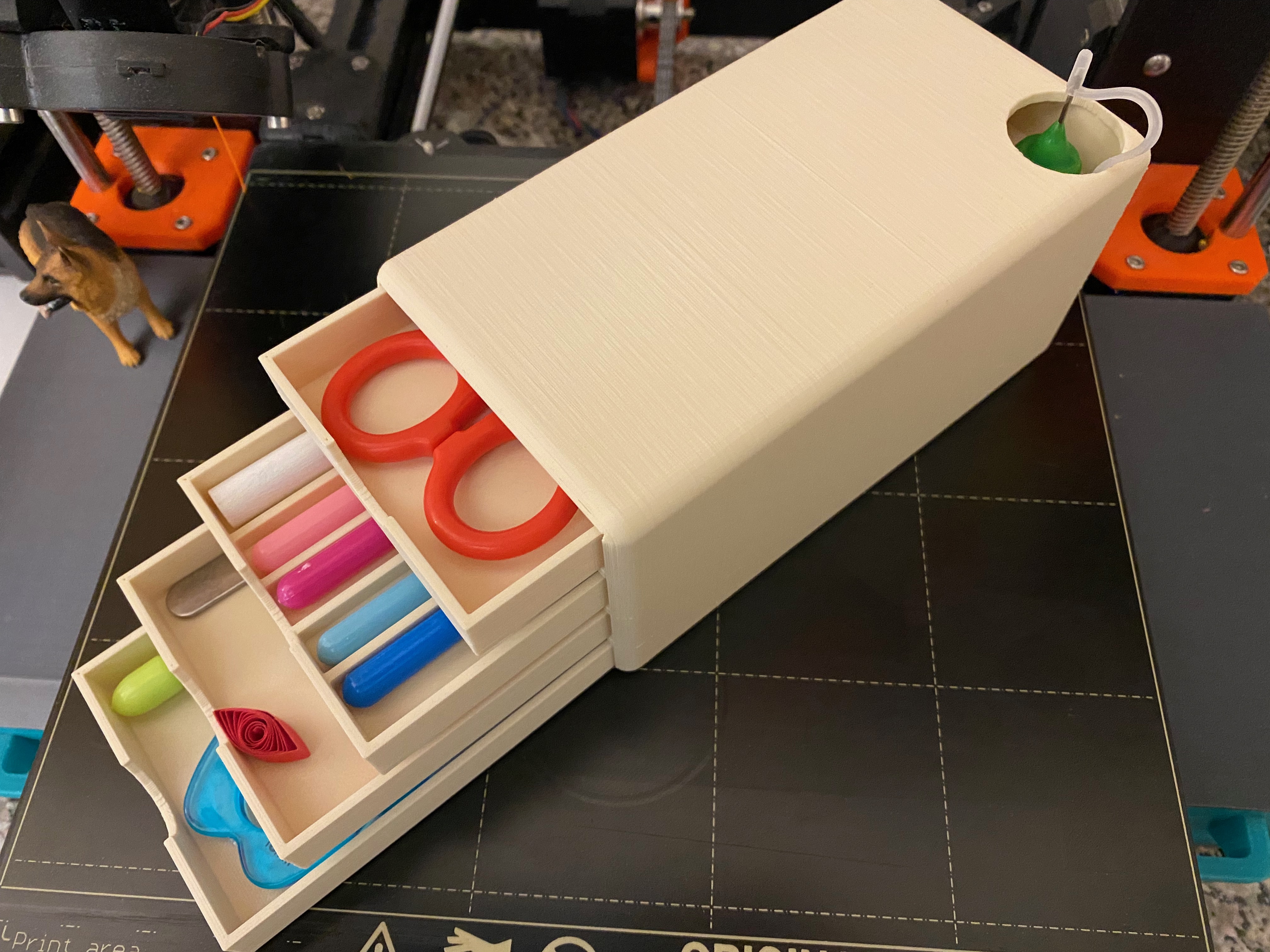 Miniatura 2 do modelo 3D Box for Quilling Tools