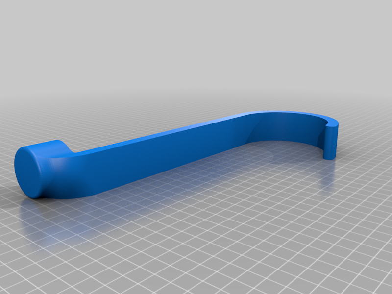 Pool Skimmer Fence Hooks by treadd Download free STL model