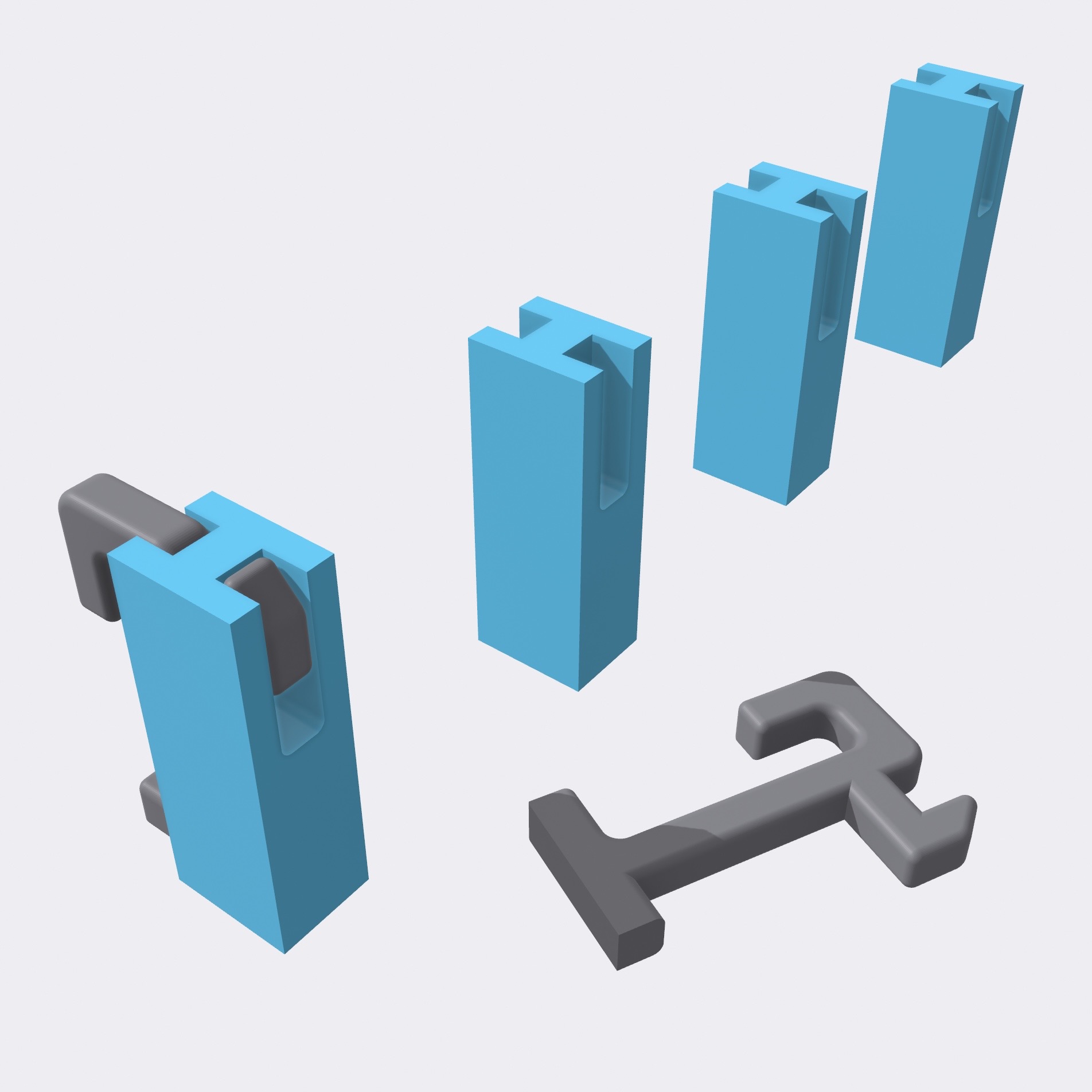 SKÅDIS "Universal Hook" Adaptor blank