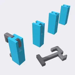 SKÅDIS "Universal Hook" Adaptor blank
