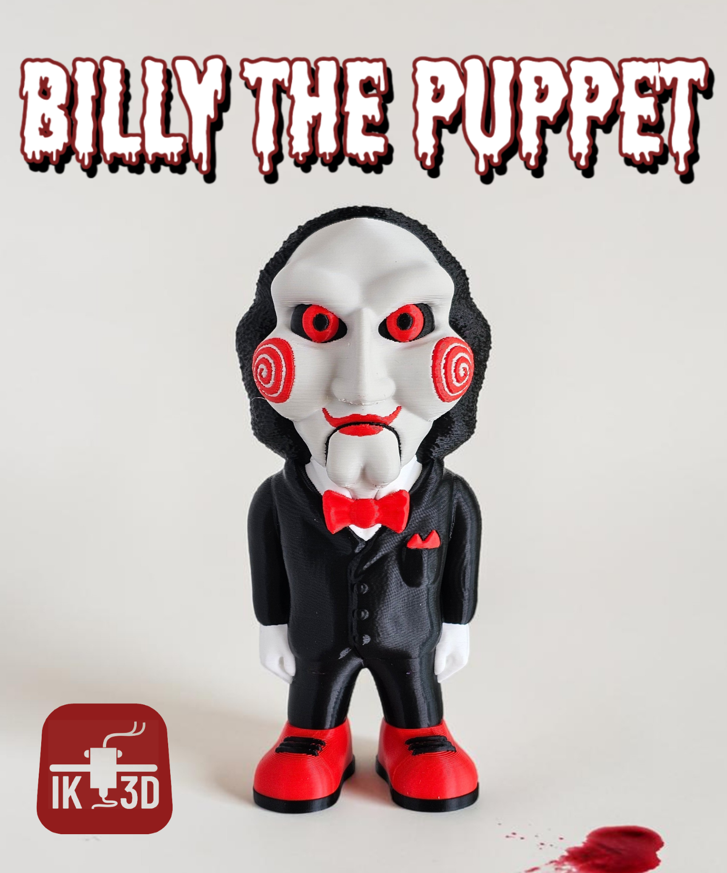Billy The Puppet Saw Figurine / Easy Print